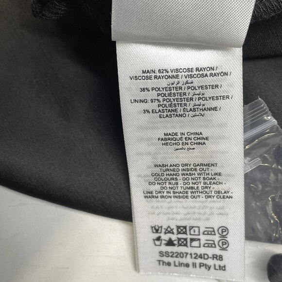 Significant Other Demi Backless Long Sleeve Dress • Size 2 • Black - Picture 8 of 13